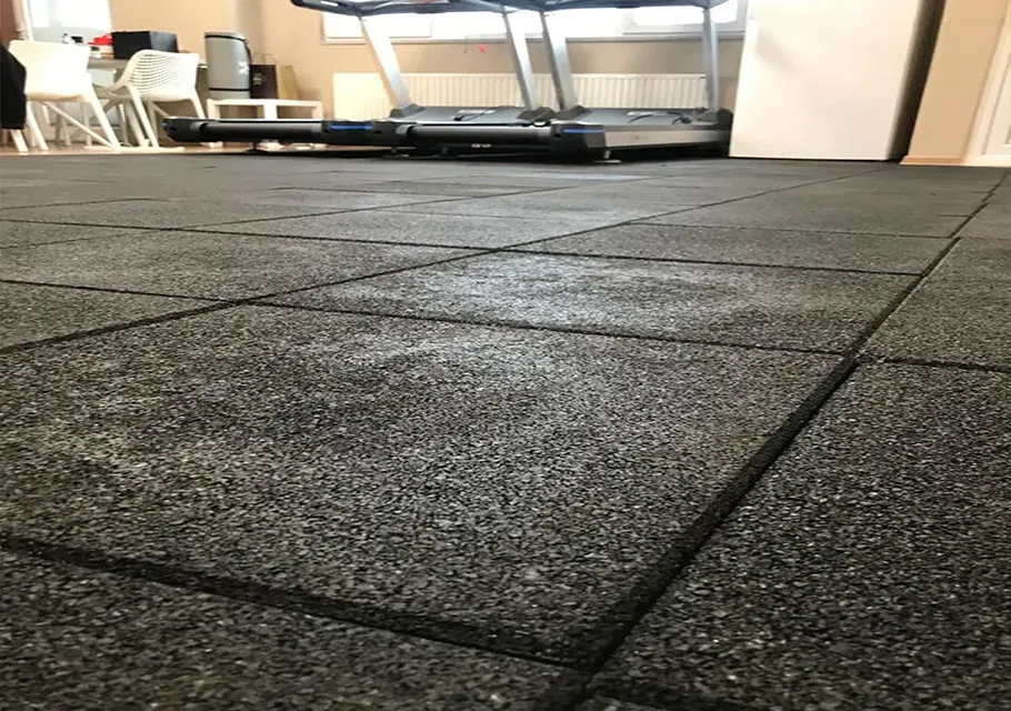 Spor sahası kauçuk zemin kaplama